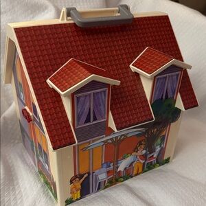 Playmobile 5167 Take Along Modern Dollhouse, Portable, House Only (unfinished)